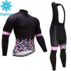 Tenue Maillot M/L + Collant à Bretelles 2017 CCC Liv Femme Hiver Thermal Fleece N006